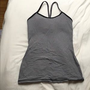 Lulu Lemon striped athletic tank